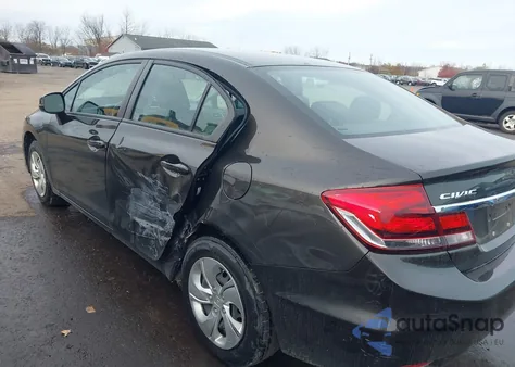 2013 Honda Civic Lx z USA, uszkodzony, nr VIN 19XFB2F59DE028444